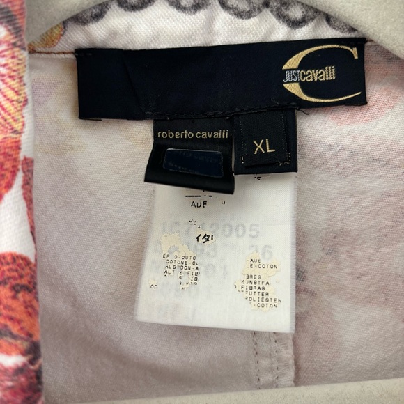 Roberto Cavalli Just Cavalli white floral jacket - Picture 3 of 3